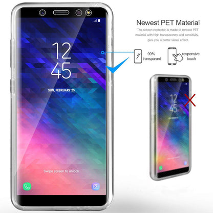 Transparant 360 graden telefoonhoesje voor Galaxy S9