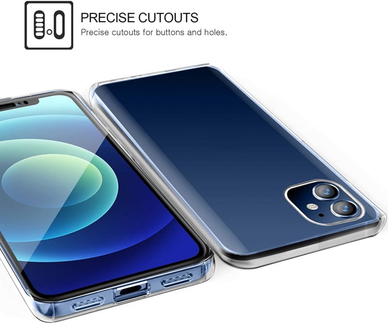 Transparant 360 graden telefoonhoesje voor iPhone 13 Mini