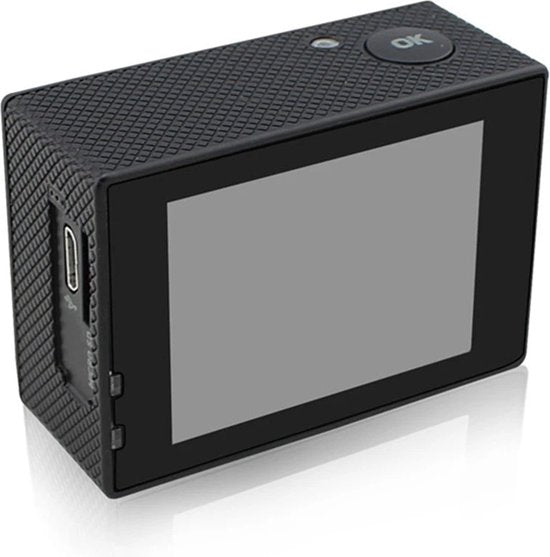 4K actiecamera met wifi en waterdichte behuizing