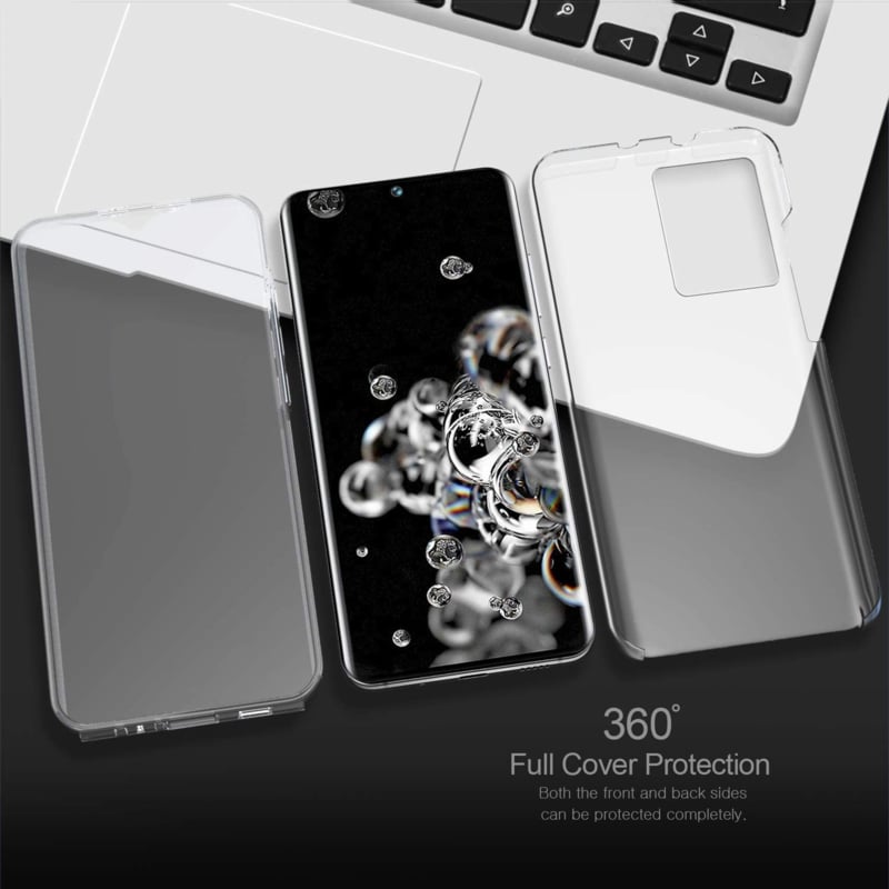 Transparant 360 graden telefoonhoesje voor Samsung Galaxy S20 Ultra