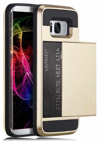Armor Telefoonhoesje met Pashouder voor Galaxy S8 Plus