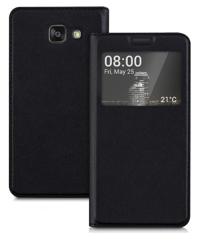 Flip cover met venster voor Galaxy A5 2016