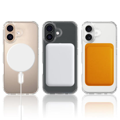 Transparant MagSafe telefoonhoesje voor iPhone 17 van hybrid TPU