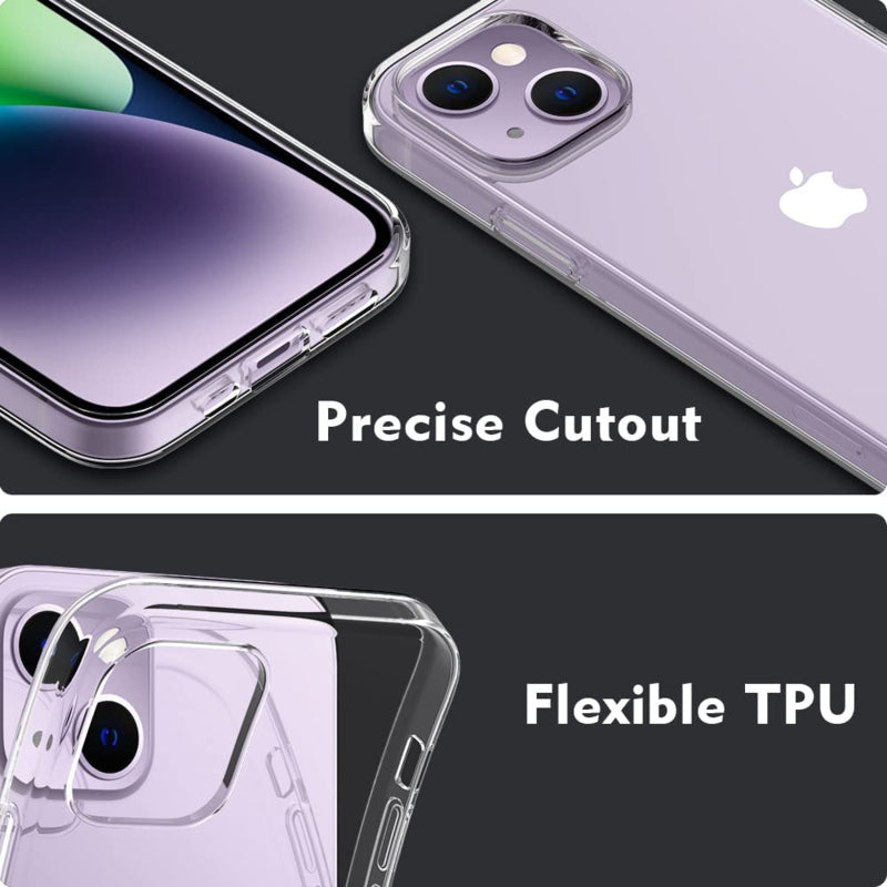 Transparant TPU Telefoonhoesje voor iPhone 14