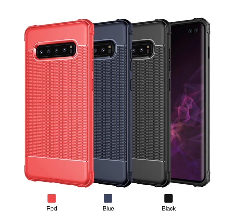 Mat TPU telefoonhoesje voor Samsung Galaxy S10