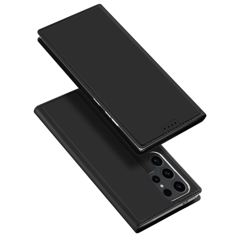 Leren flip case voor Galaxy S24 Ultra met pashouder
