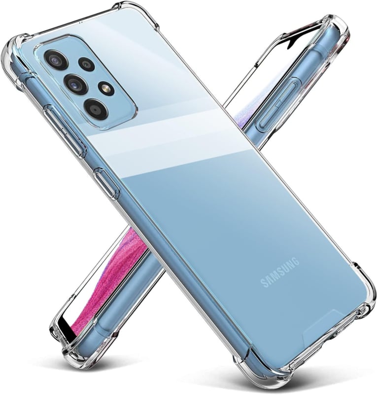 Transparant TPU Hoesje met Air Cushion Schokbescherming voor Galaxy A53 5G