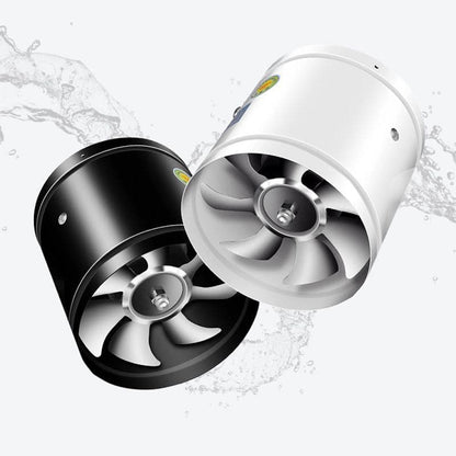 Stille afzuigventilator met energiezuinig design