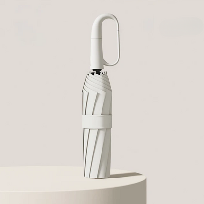 Windbestendige automatische paraplu met reflecterende details