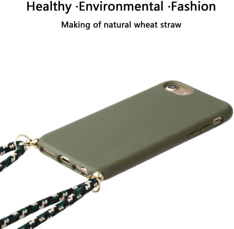 TPU hoesje met koord voor iPhone 7 / 8 / SE