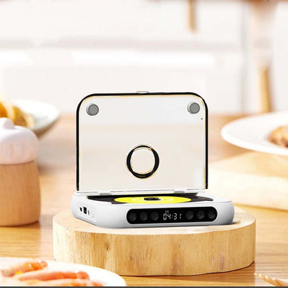 Draagbare cd-speler met bluetooth en oplaadbare batterij
