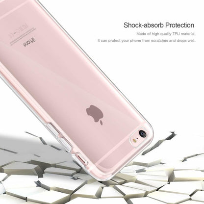 Transparant hybride 360 graden hoesje voor iPhone 7 / 8 / SE
