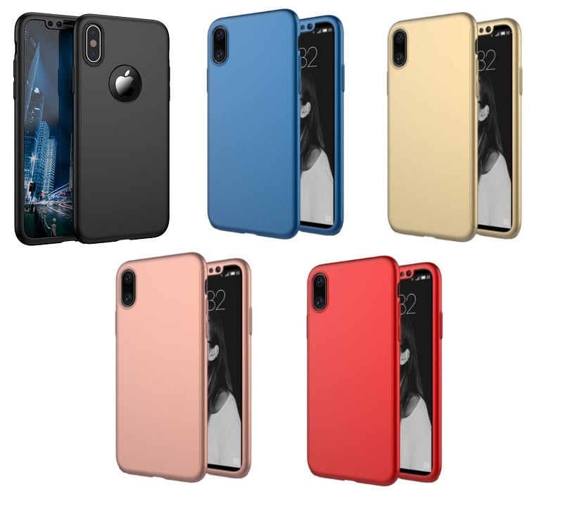 360 Graden full cover hoesje voor iPhone Xs Max