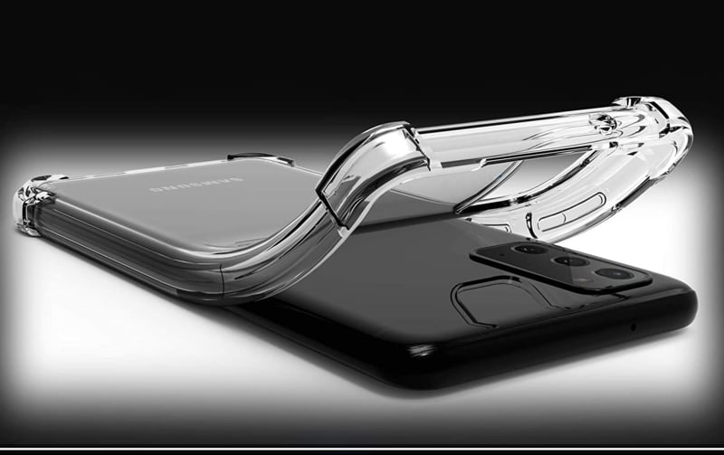 Transparant TPU Telefoonhoesje met Air Cushion Schokbescherming
