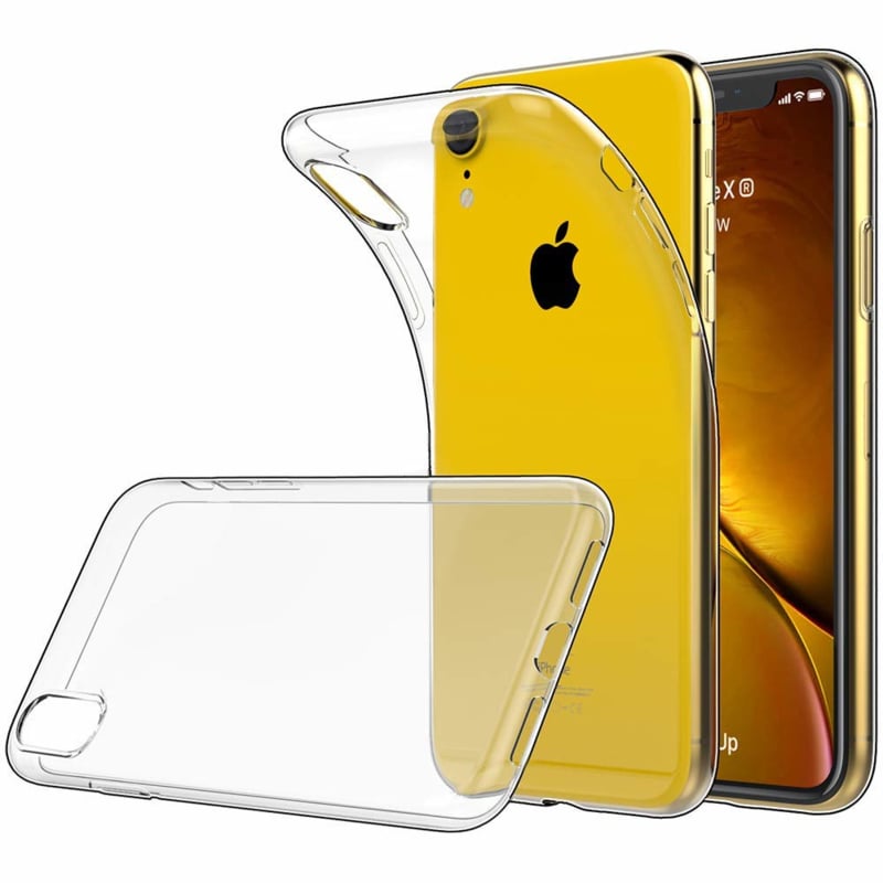 Transparant TPU hoesje voor iPhone Xr