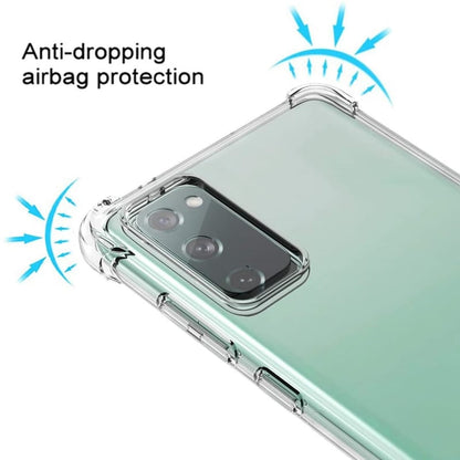 Transparant TPU telefoonhoesje met Air Cushion bumpers