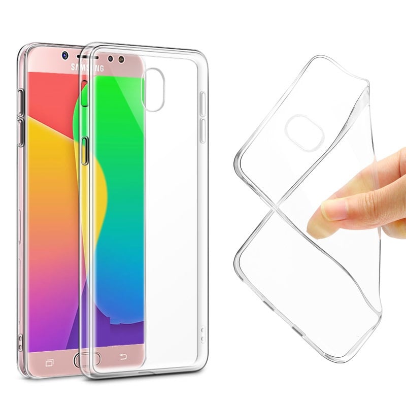 Transparant TPU Telefoonhoesje voor Galaxy J7 (2017)