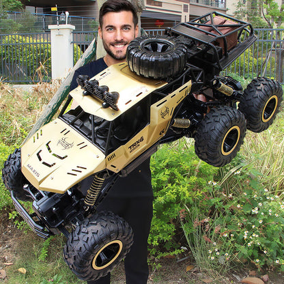 Bestuurbare RC Monstertruck met 6WD Aandrijving