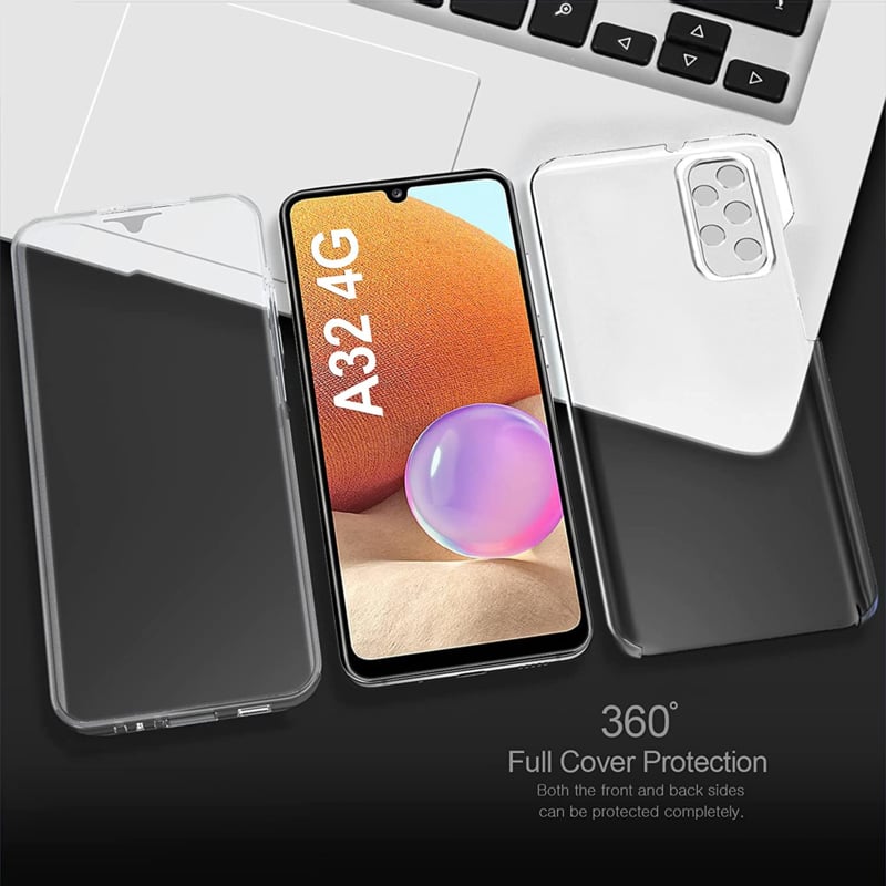 Galaxy A32 4G 360° ultra clear hybrid hoesje
