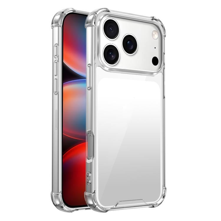 Transparant TPU telefoonhoesje met schokbestendige luchtkussens voor iPhone 17 Pro Max