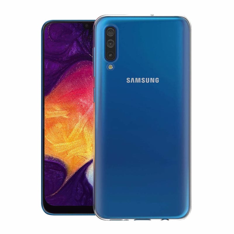 Transparant TPU telefoonhoesje voor Samsung Galaxy A50