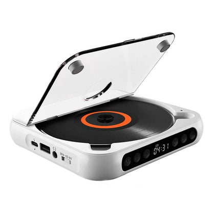 Draagbare cd-speler met bluetooth en oplaadbare batterij