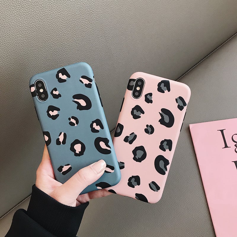 Flexibel TPU Telefoonhoesje met Luipaardprint voor iPhone Xs Max