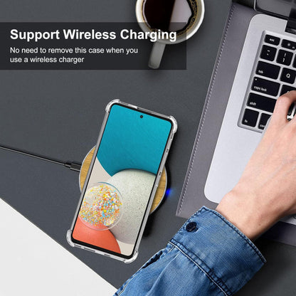 Transparant TPU Hoesje met Air Cushion Schokbescherming voor Galaxy A53 5G