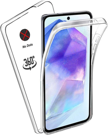 Transparant 360 Graden Hoesje voor Samsung Galaxy A55 5G