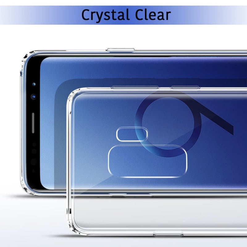 Transparant TPU Hoesje voor Galaxy S9 Plus met 0.8mm Dikte