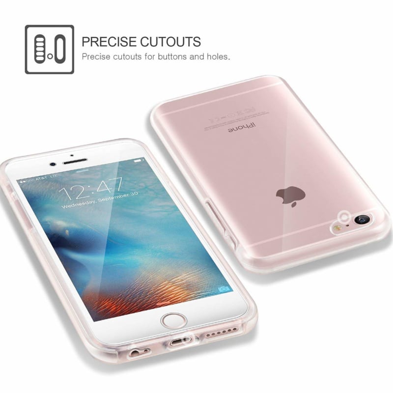 Transparant 360 graden hoesje voor iPhone 6 en 6S