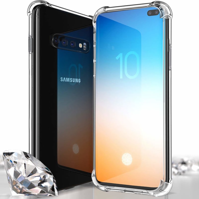 Transparant TPU telefoonhoesje met Air Cushion voor Samsung Galaxy S10 Plus