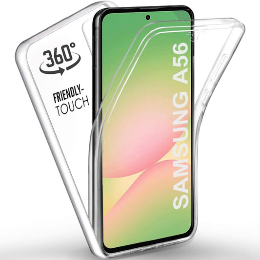Transparant 360 Graden Telefoonhoesje voor Samsung Galaxy A56 5G