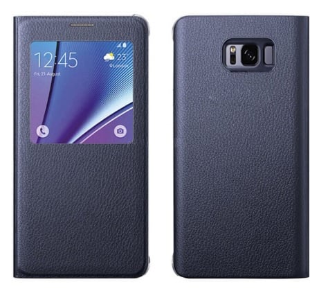 Window view flip cover voor Samsung Galaxy S8 Plus