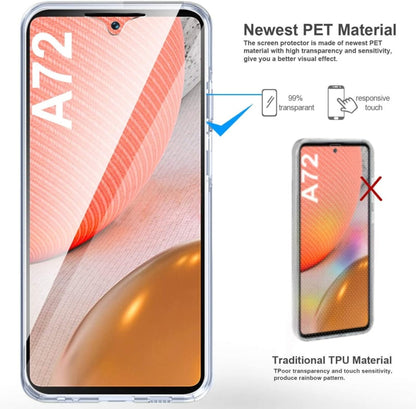 Transparant hybride telefoonhoesje met 360 graden bescherming