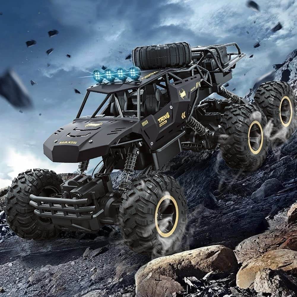 Bestuurbare RC Monstertruck met 6WD Aandrijving