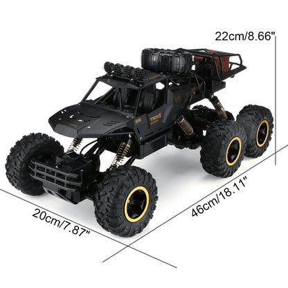 Bestuurbare RC Monstertruck met 6WD Aandrijving