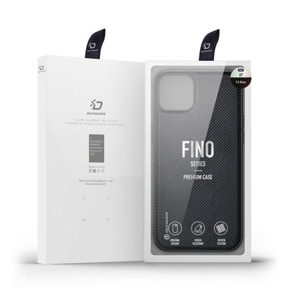 Dux Ducis Fino Hybrid Backcover Voor iPhone 14 Plus Zwart