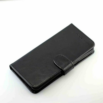 Leren portemonnee hoesje met pasfotovakje voor iPhone 11