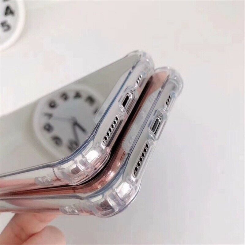 TPU Spiegel Hoesje met Air Cushion voor iPhone 11