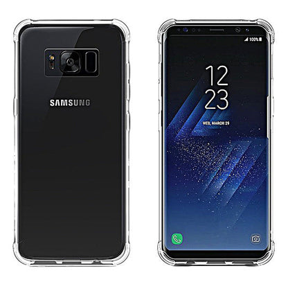 Transparant TPU telefoonhoesje met Air Cushion voor Galaxy S8 Plus