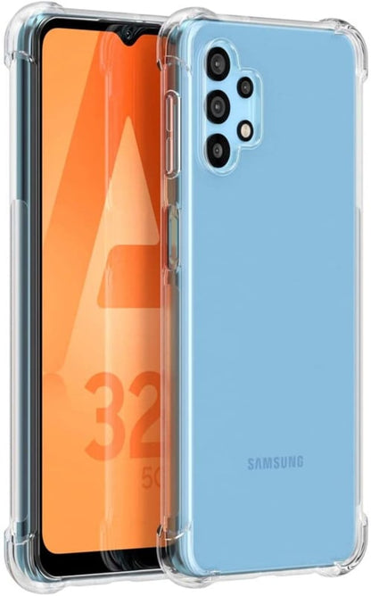 Transparant TPU hoesje met schokbestendige hoekkussens voor Samsung Galaxy A32 5G