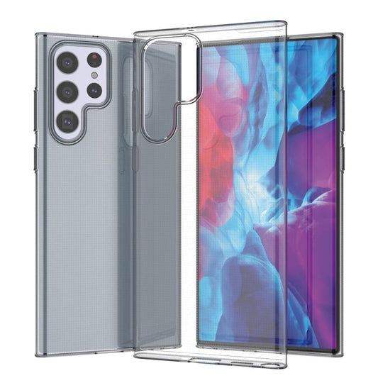 Transparant TPU telefoonhoesje voor Galaxy S22 Ultra