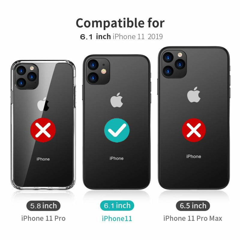 Transparant 360 graden hoesje voor iPhone 11