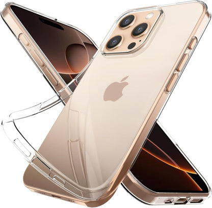 Transparant TPU telefoonhoesje voor iPhone 16 Pro Max