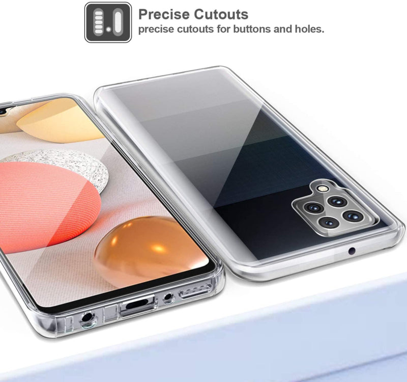 Transparant 360 graden hoesje voor Samsung Galaxy A42
