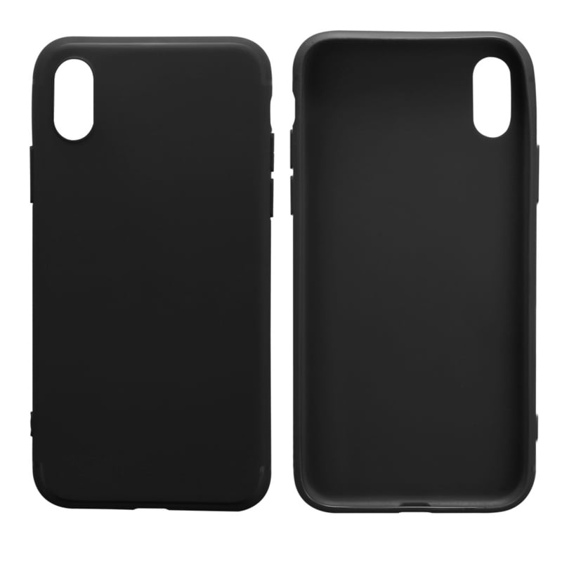 Mat TPU telefoonhoesje voor iPhone Xs Max