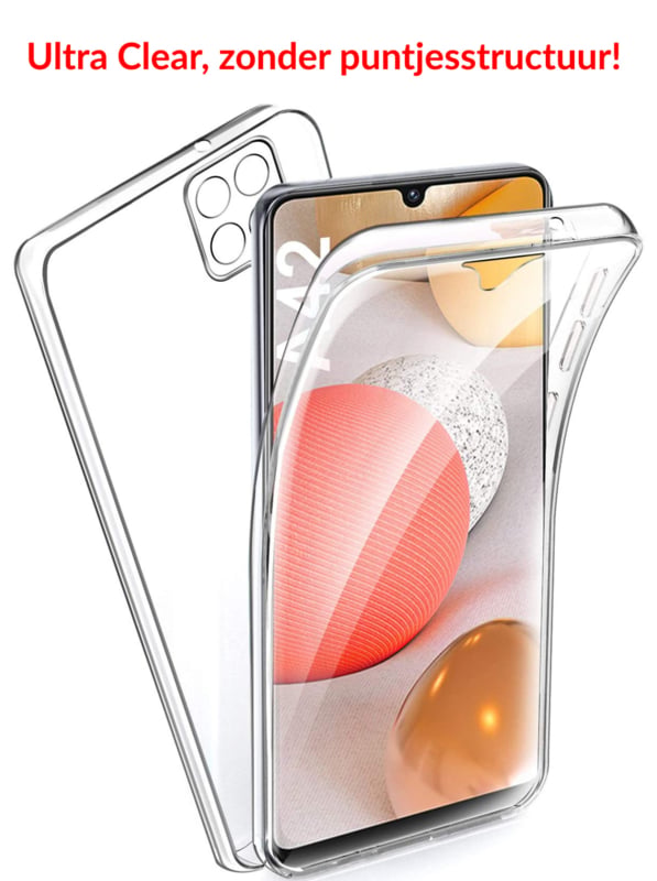 Transparant 360 graden hoesje voor Samsung Galaxy A42