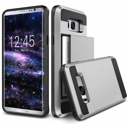Slide Armor telefoonhoesje voor Galaxy S8 met pashouder