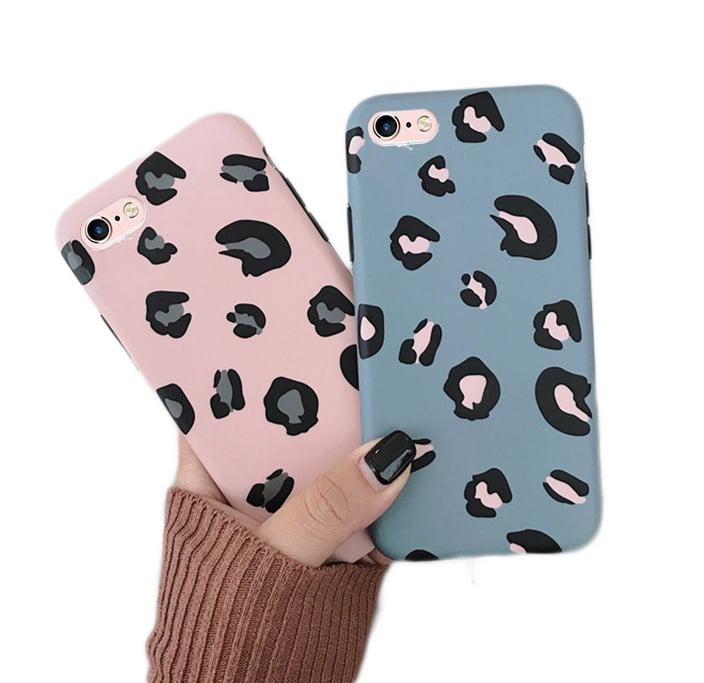 Flexibel TPU telefoonhoesje met luipaardprint voor iPhone 6 / 6S